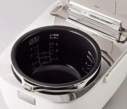 Panasonic Steam IH Rice Cooker 5.5 Cup 1.0L SR-SAT102 Noble Champagne 220V