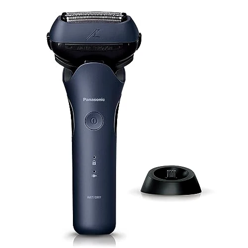 Panasonic Ramdash 3-Blade Electric Shaver Men Blue ES-L360W-A Charging Stand AC100-240V