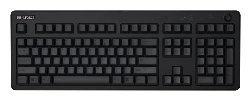 REALFORCE R3 Keyboard Hybrid Full 30g English Array Black & Dark Gray R3HB13
