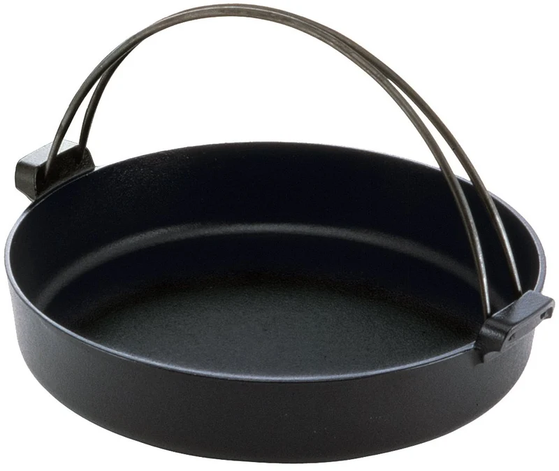 Ikenaga Iron Works Iron Sukiyaki Pot "Kizuna" 20cm Made in Japan