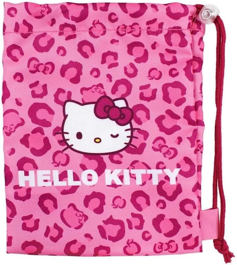 T's Factory Hello Kitty Shopper-Style Drawstring Pouch
