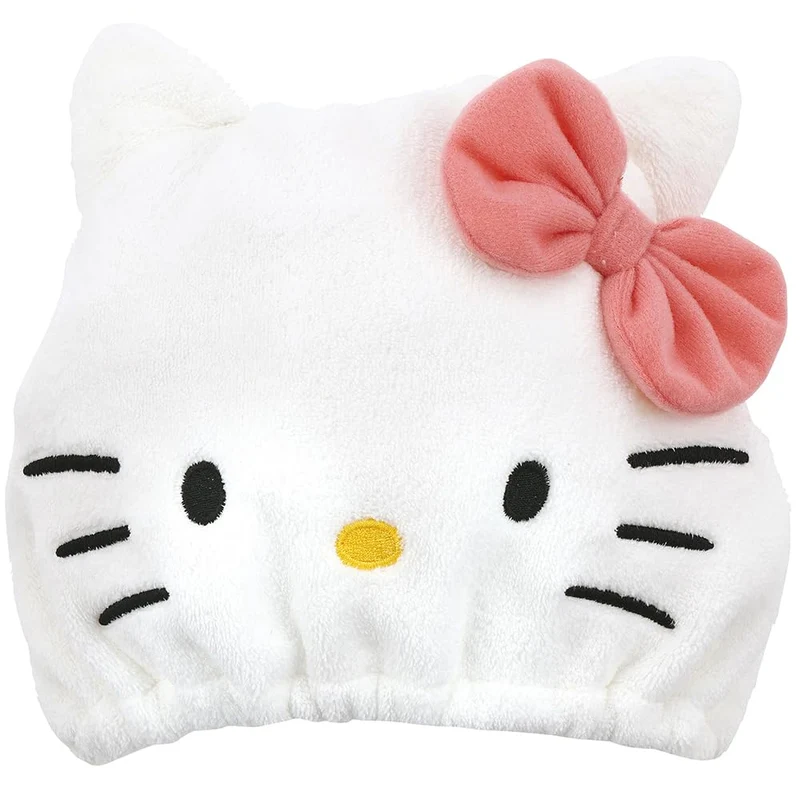 Hello Kitty Quick-Dry Hair Towel Cap for Girls