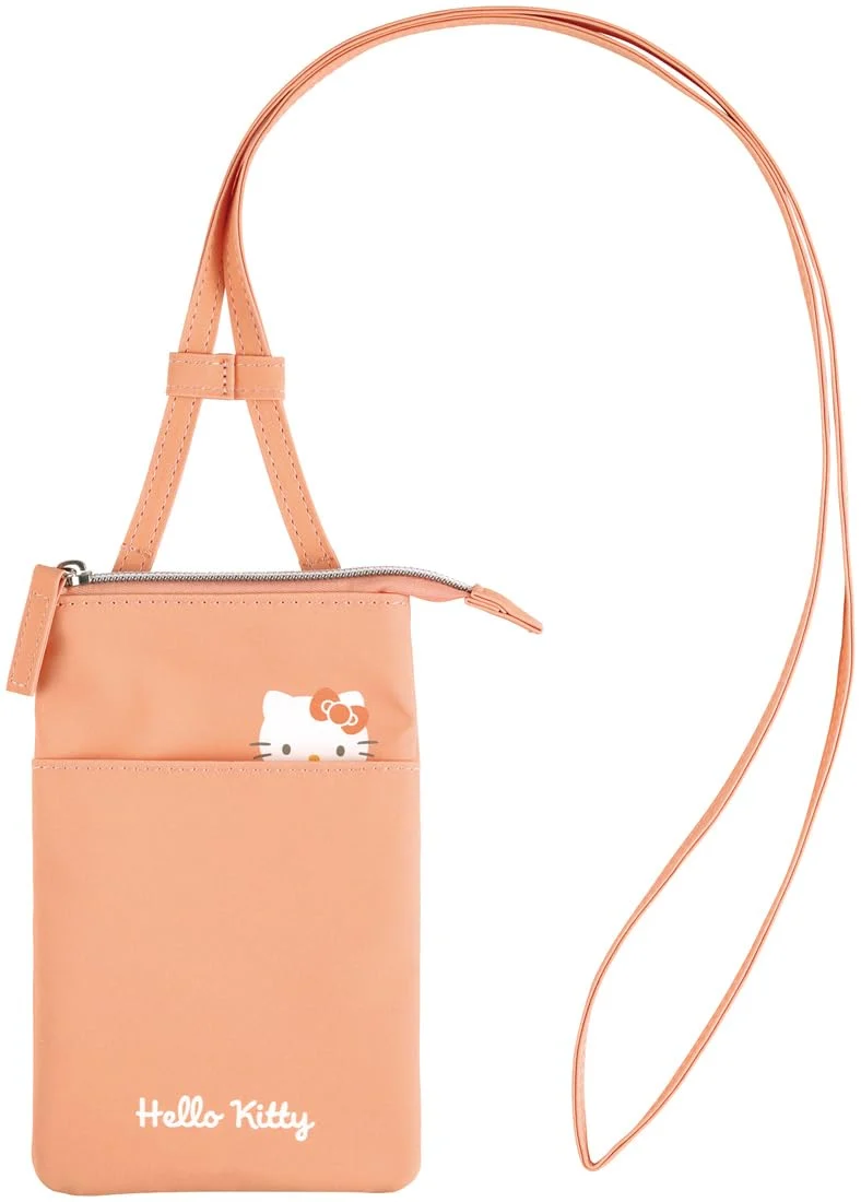 Hello Kitty Zippered Crossbody Smartphone Pouch (Skater ZSP1-A)