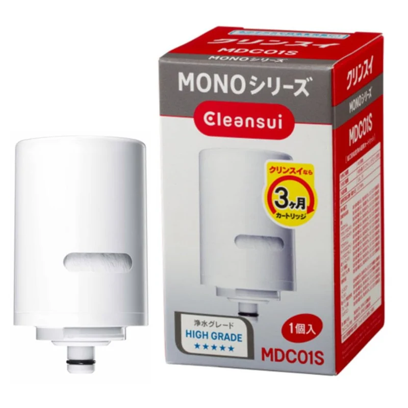 Cleansui MONO Faucet-Mounted Water Filter Replacement Cartridge MDC01S (1)