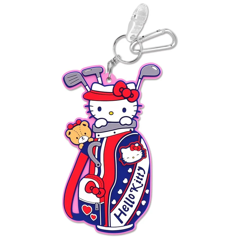 Hello Kitty Rubber Golf Name Plate — Official Sanrio-Licensed Product