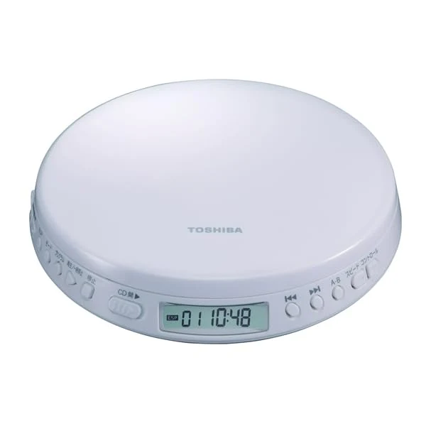 TOSHIBA TY-P10 CD Player USB/batt A-B repeat speed ctrl MP3 earbuds