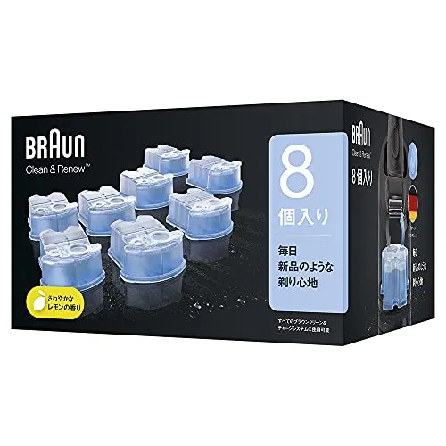 Braun Clean & Renew refill cartridges 8 pcs