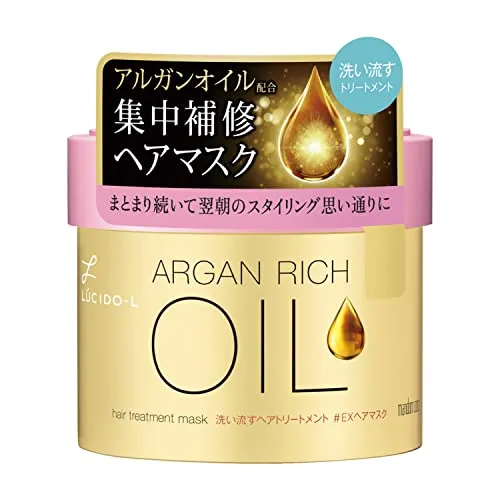 LUCIDO-L Oil Argan Rich Hair Treatment Mask 220g