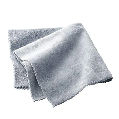 ELECOM Cleaning Cloth L Size Microfiber washable [Made in Japan] Gray KCT-008GY