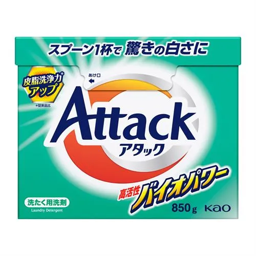 Kao Attack High Active Bio Power Laundry Detergent 850gAdd to Conversation