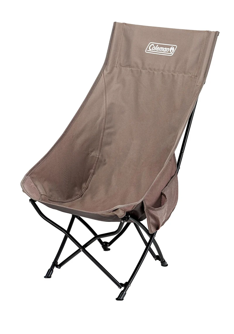 Coleman Healing Chair NX High Back Outdoor Camping Compact Portable Greige
