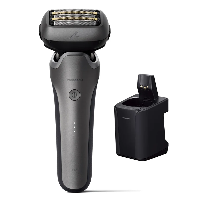 Panasonic Lamdash Pro 5-Blade Electric Razor Mens Shaver ES-L570W Silver AC100-240V