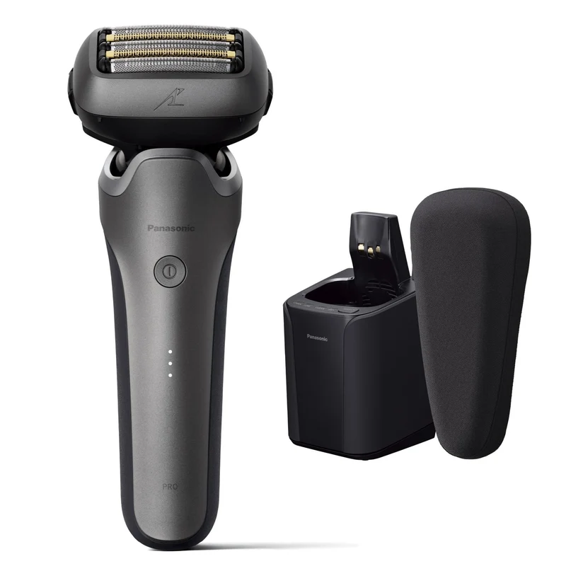 Panasonic Lamdash Pro 5-Blade Electric Razor ES-L580U-S Silver Mens Shaver AC100-240V