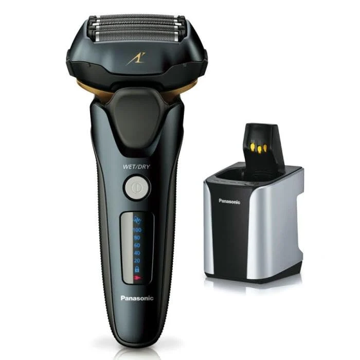 Panasonic Lamdash Men's Shaver 5-Blade with Cleaning Station ES-LVK8-K Black AC100～240V