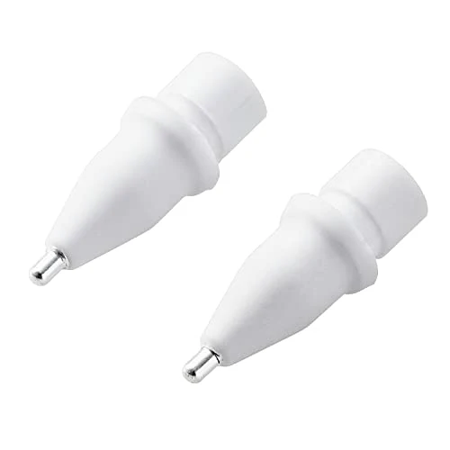 ELECOM Replacement nibs for Apple Pencil (set of 2), metal, ultra-thin, 1mm thick P-TIPAP01