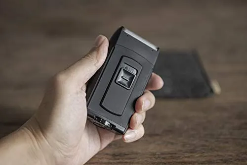 Amadana Pocket Shaver Mat Black AT-2SP11 [2 blades]