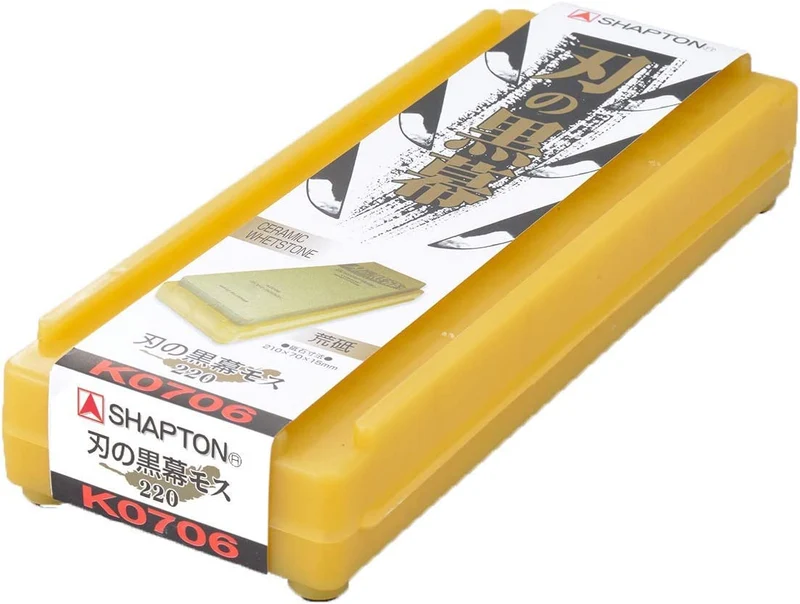 Shapton Sharpening Ceramic whetstone wirepuller of edge Moss #220
