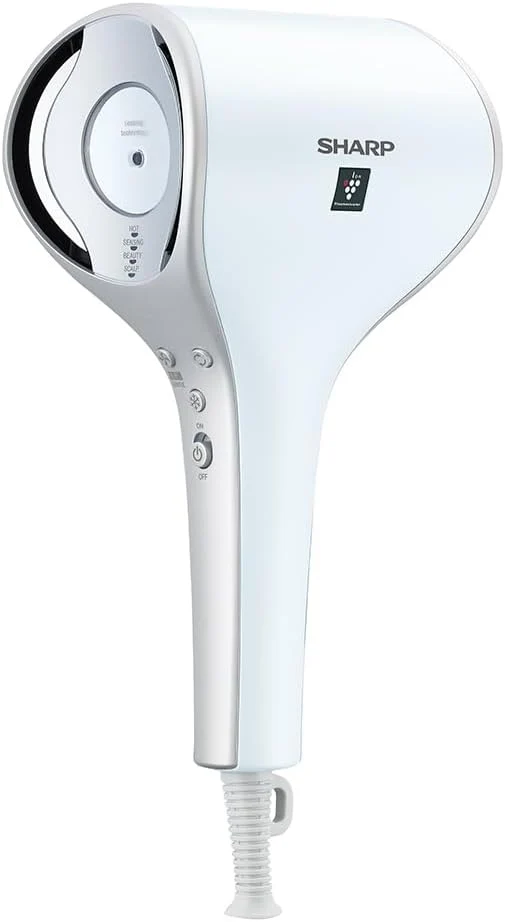 SHARP Plasmacluster Beauty Dryer IB-WX3-W Drape Flow White