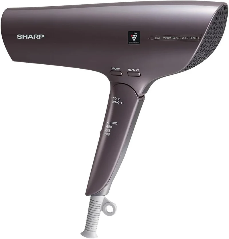 SHARP Plasmacluster Beauty Hair Dryer IB-NP9-V Purple Quick-Drying ※100V