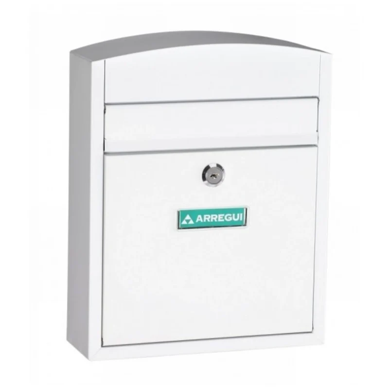 Cassetta Postale Acciaio Compact Bianco Mm H285 L - Arregui