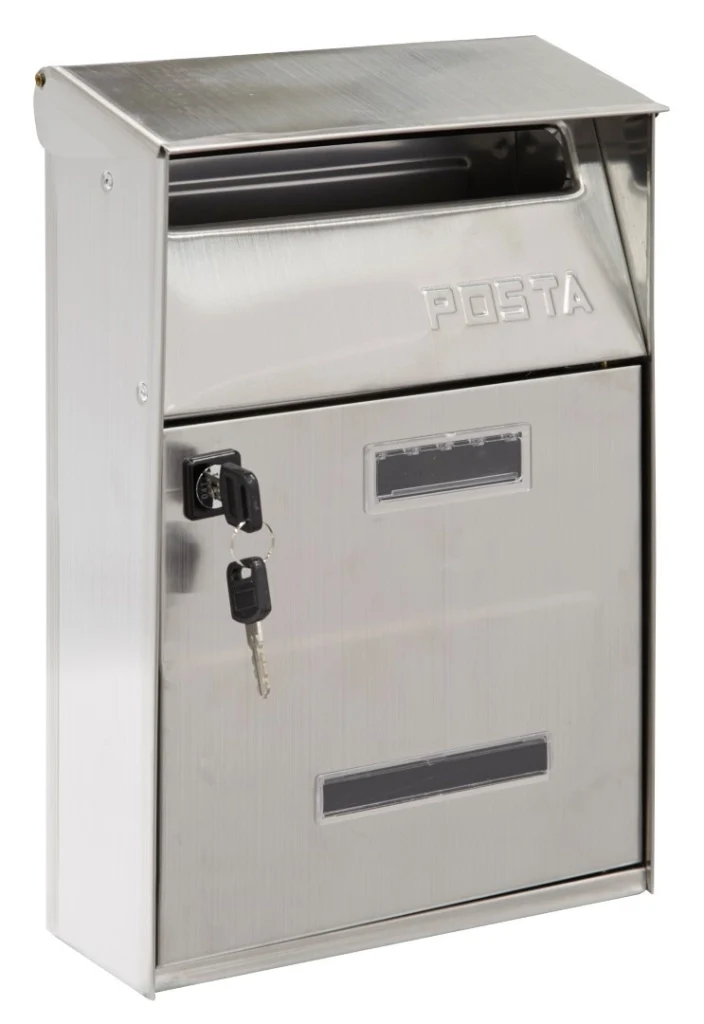 Cassetta Postale Esterna Per Lettere Buca Acciaio 22X11X32 Cm - Arregui
