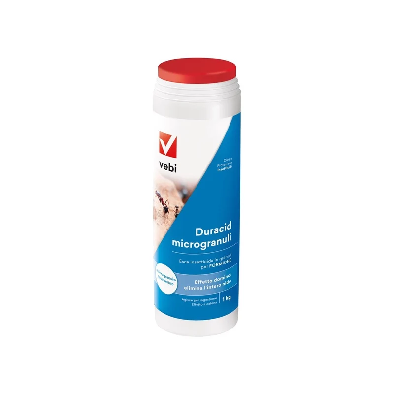 Vebi duracid microgranuli 750gr esca contro formiche