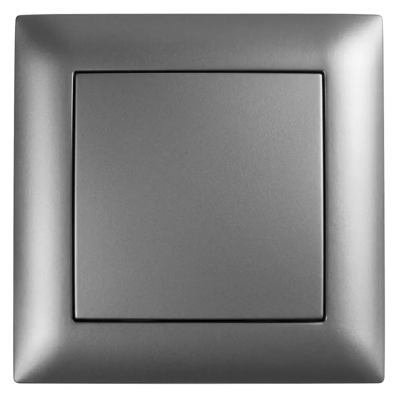 Interruttore Singolo Con Cornice Oste Jnh006-w Grey