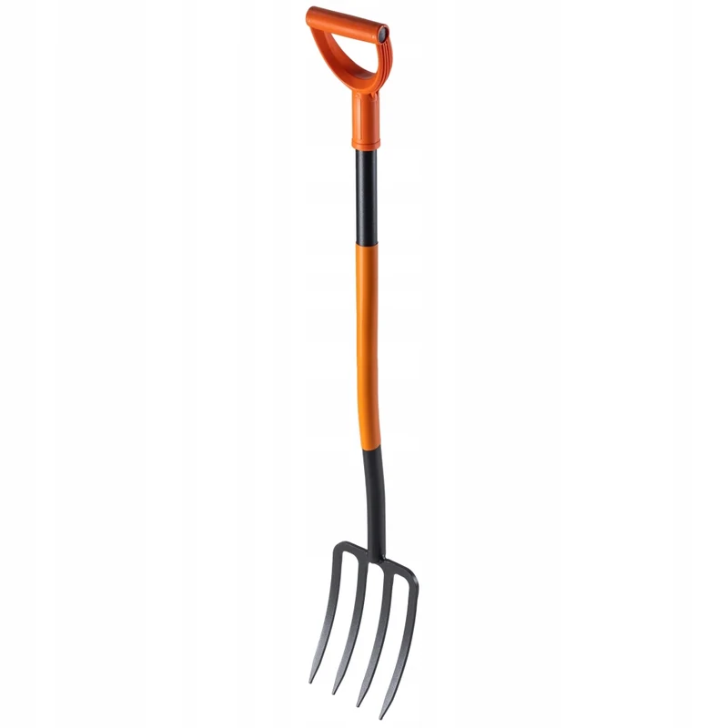 Forca da giardino KADAX a 4 punte, in metallo temprato, 122 cm