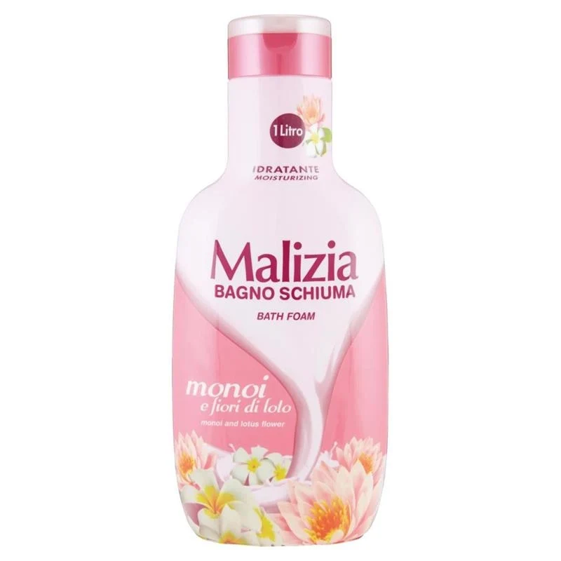 MALIZIA BAGNO SCHIUMA 1LT MONOI E FIORI DI LOTO