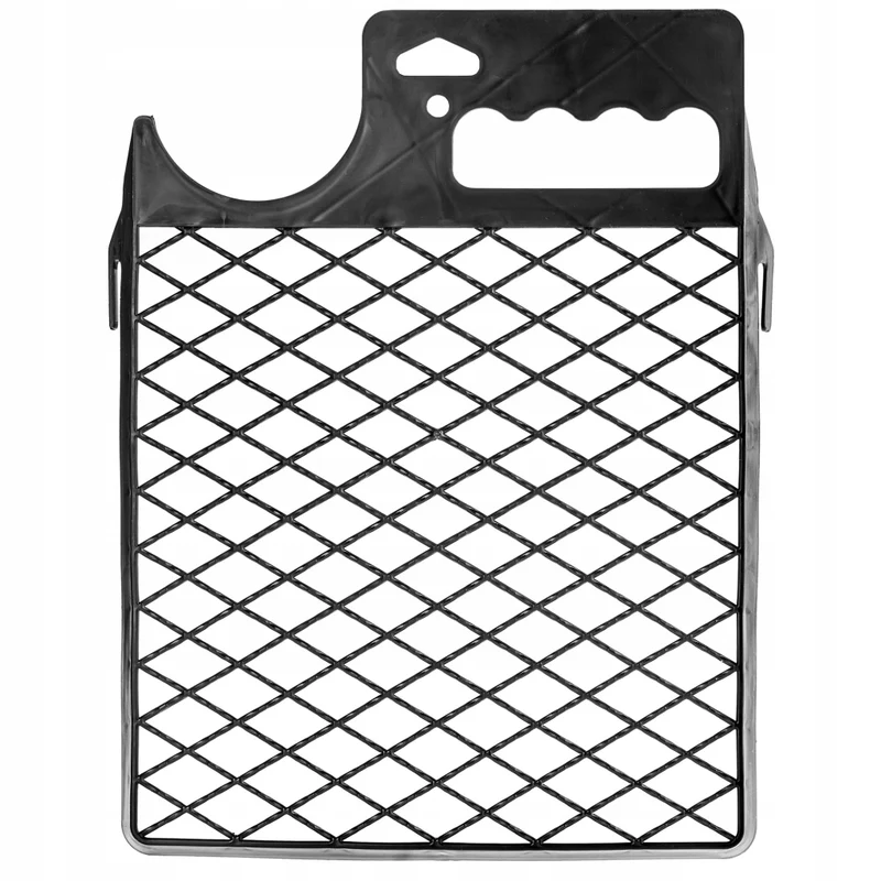 Griglia per pittura piccola KADAX 230x305 mm per rullo da 20 cm, nera, con manico a secchiello.