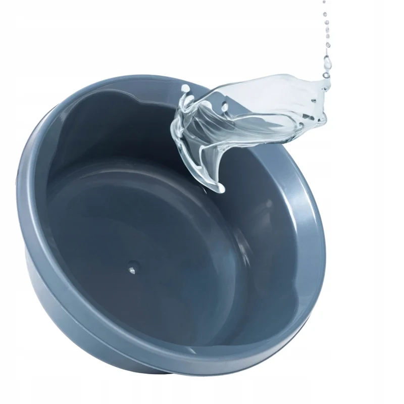 Bacinella per bucato KADAX da 20 litri, grande contenitore rotondo in plastica.