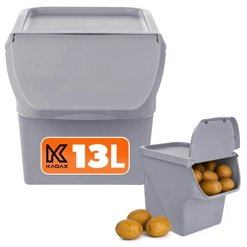 Contenitore KADAX per patate, verdure, frutta, cipolle, aglio, per la conservazione in cucina.