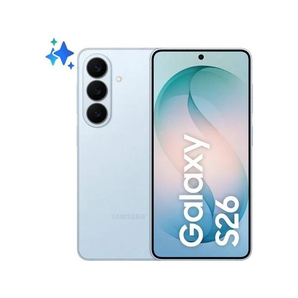 Samsung galaxy s26 smartphone ai, 512gb, processore avanzato, assistente foto, creative studio, camera 50 mp, 4300 mah, sky blue - S942BLBHE