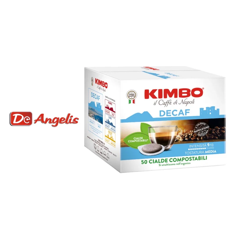 Kimbo: 50 cialde Decaf