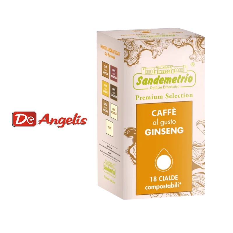 Caffè Nocciola e Ginseng in cialda