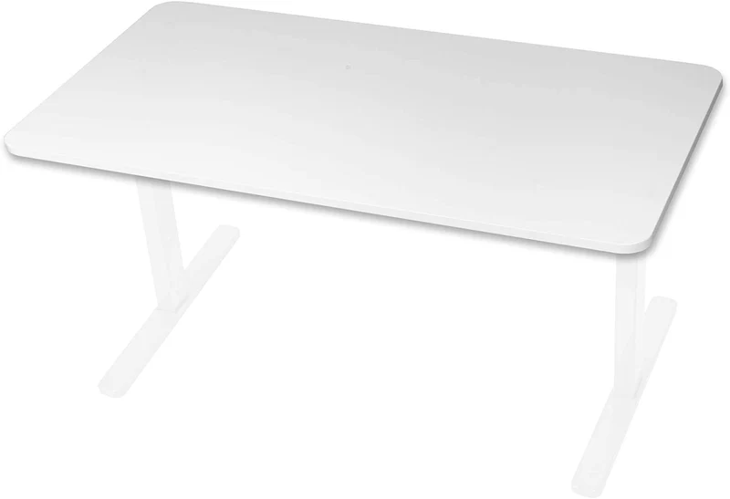 Duronic TT187 WE Piano scrivania  Ripiano scrivania 180 cm x 70 cm - Compatibile con telai da scrivania Duronic  Piano di lavoro per ufficio ergonomico  Bianco