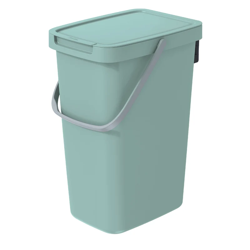 Keden Systema Q Bidone per la raccolta differenziata 12l, colore verde chiaro