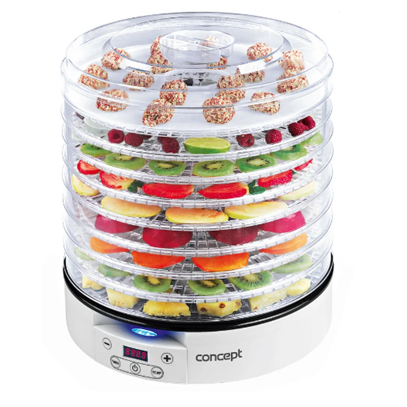 Essicatore per alimenti frutta verdura funghi 9 vassoi SO2020 CONCEPT