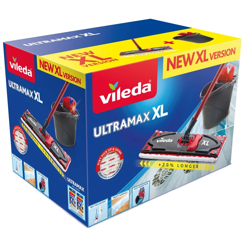 Set mocio e secchio con strizzatore VILEDA ULTRAMAX XL