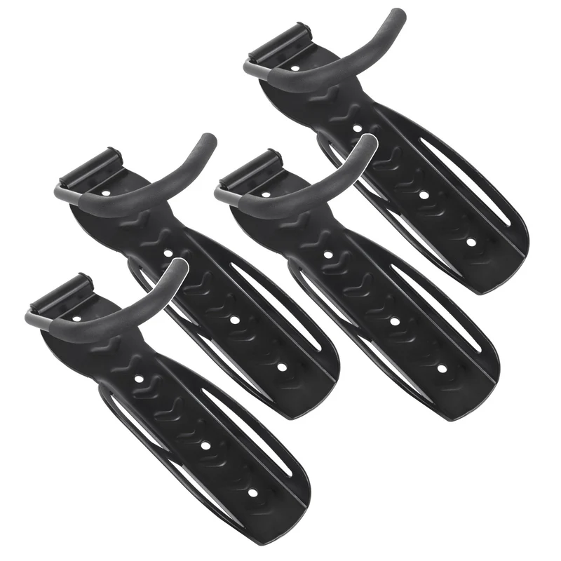Supporto/gancio da parete per biciclette Maclean, verticale, acciaio, carico massimo 30 kg, MC-432, 4 pezzi