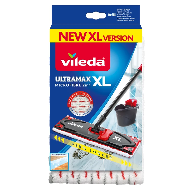 2in1 cartuccia per mop Vileda Ultramax / Ultramat Turbo XL