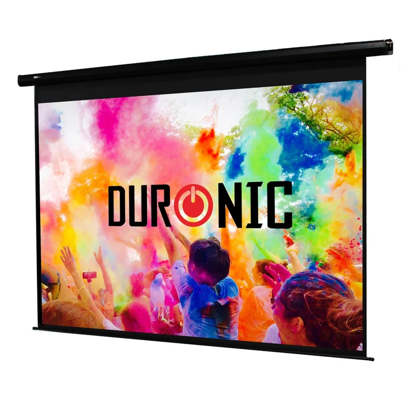 Duronic EPS60 4:3 Telo Proiettore 60 pollici, Schermo per proiettore, Telo da proiezione interno esterno, Home theater cinema Full HD 3D 4K, Schermo di proiezione anti pieghe per casa ufficio scuola