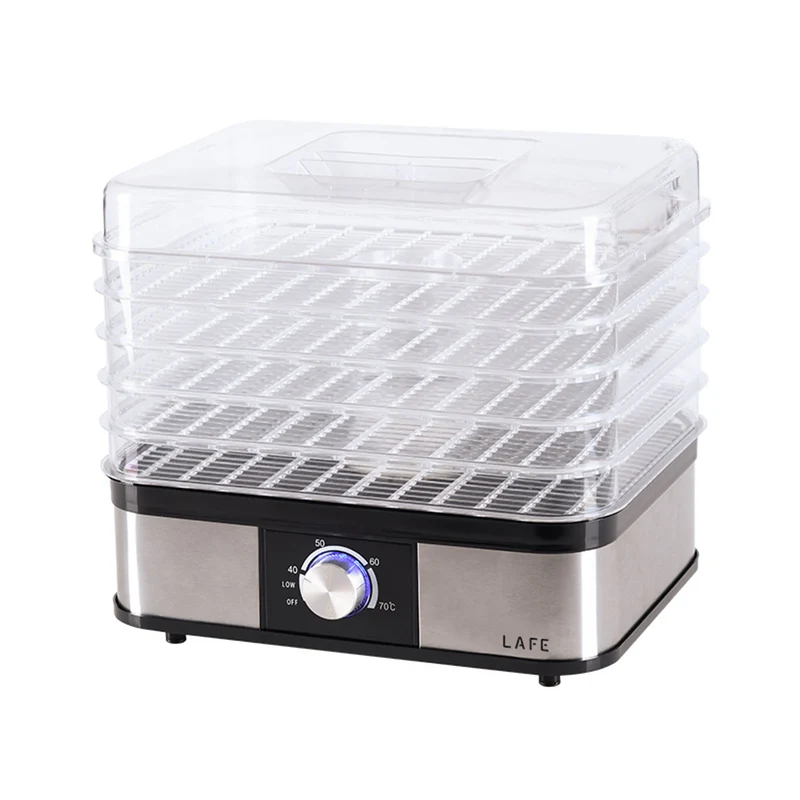 Essiccatore per funghi, frutta, verdura, 250W, 5 setacci, controllo della temperatura, NutriDry