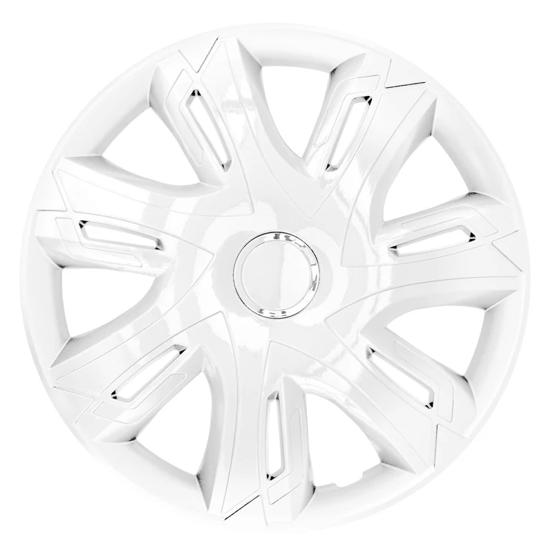 NRM Supernova Copricerchi 15" bianco laccato Set da 4 elementi