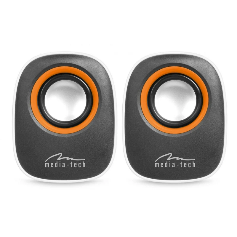 Altoparlanti per computer 2.0 alimentati tramite USB, Media-Tech, MT3137