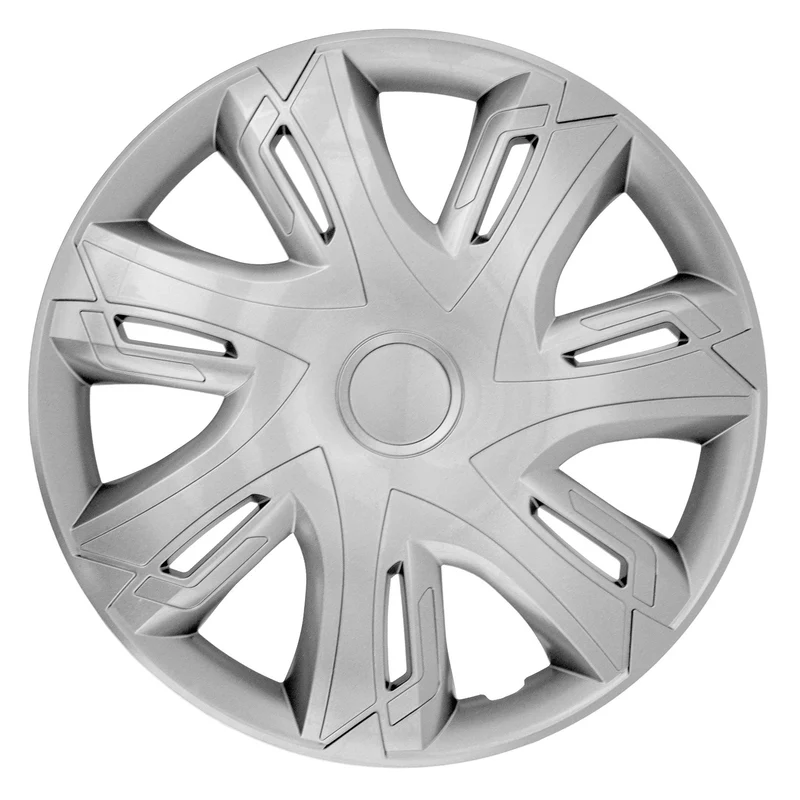 NRM N-Power Copricerchi universali argento 14" Coprimozzi per cerchi in acciaio Set di 4