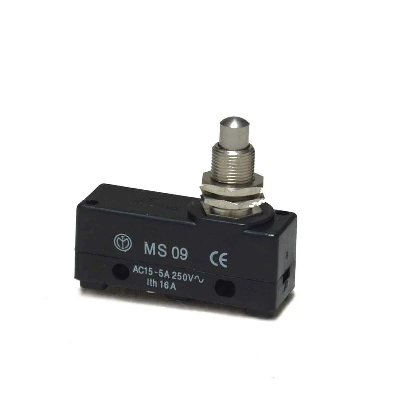 Microinterruttore pistoncino piccolo filettato MS 09