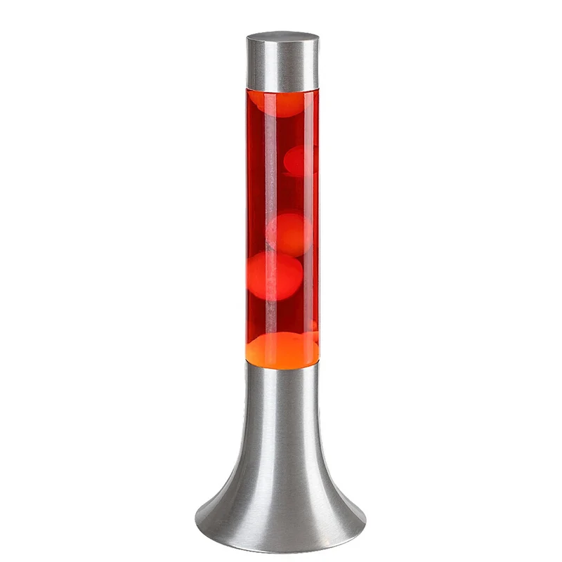 Rabalux Lampada lava LED, 25W, 3000 K, rosso, Poppilol
