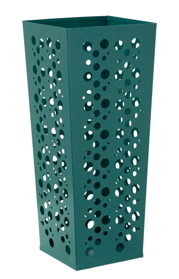 Portaombrelli Lit 19x19x48 cm in Metallo Verde acqua