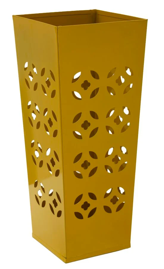 Portaombrelli Fit 20x20x48 cm in Metallo Senape